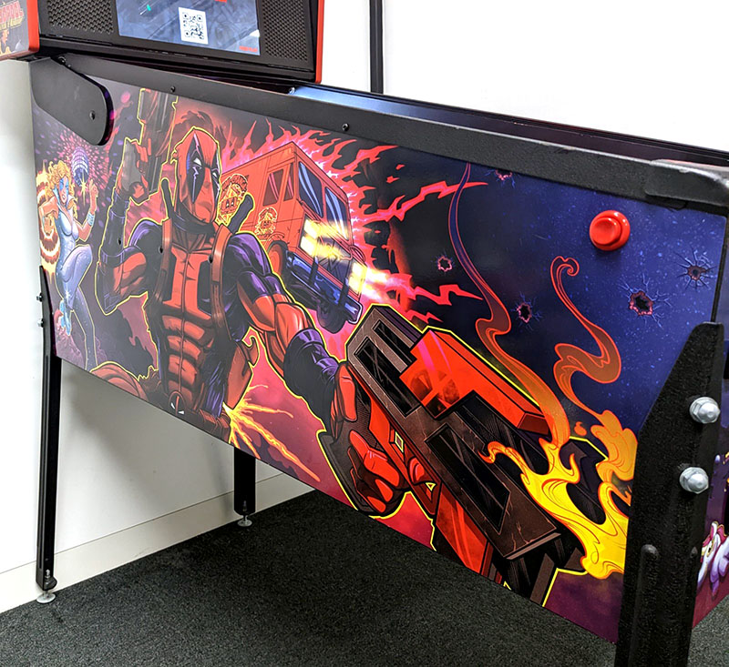 Deadpool Pro Reconditioned Pinball Machine by STERN Pinball For Sale UK